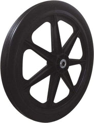 Marathon Industries - 1-27/32" Wide x 20" High x 2" Deep Flat Free Hand Truck Tire - 250 Lb Load Capacity - USA Tool & Supply