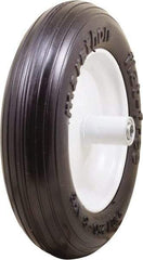 Marathon Industries - 3-13/64" Wide x 13" High x 6" Deep Flat Free Hand Truck Tire - 300 Lb Load Capacity - USA Tool & Supply