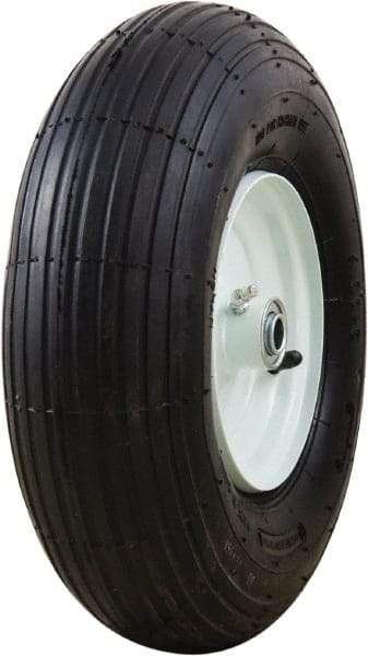 Marathon Industries - 3-45/64" Wide x 13" High x 4" Deep Pneumatic Hand Truck Tire - 300 Lb Load Capacity - USA Tool & Supply