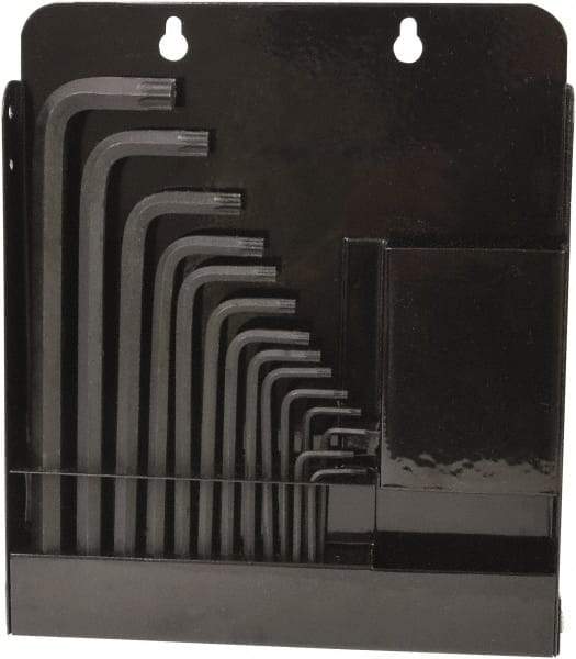 Bondhus - 14 Piece T6 to T55 L-Key Torx Key Set - T6, T7, T8, T9, T10, T15, T20, T25, T27, T30, T40, T45, T50, T55 Torx Size - USA Tool & Supply