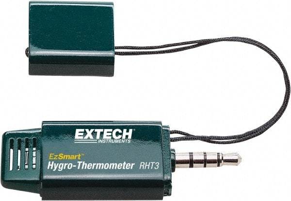 Extech - Thermometer/Hygrometers & Barometers Type: Hygrometer Minimum Relative Humidity (%): 20 - USA Tool & Supply