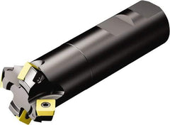 Sandvik Coromant - 0.52" Cut Diam, 5/8" Arbor Hole, 5.47mm Max Depth of Cut, 45° Indexable Chamfer & Angle Face Mill - 1 Insert, 495-09T3M-XL Insert, Right Hand Cut, Through Coolant, Series CoroMill 495 - USA Tool & Supply