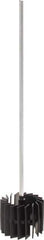 Hyde Tools - Steel & Polypropylene Paint Mixer - 17-1/2" Long, 5/16" Shank Diam, Compatible with 1 to 5 Gal Containers - USA Tool & Supply