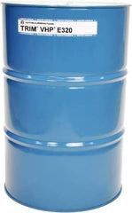 Master Fluid Solutions - Trim VHP E320, 54 Gal Drum Cutting & Grinding Fluid - Water Soluble, For Grinding, Drilling, Gundrilling, Gunreaming - USA Tool & Supply