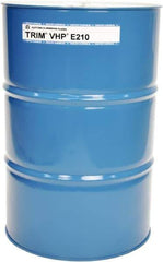 Master Fluid Solutions - Trim VHP E210, 54 Gal Drum Emulsion Fluid - Water Soluble, For Cutting, Drilling, Tapping, Reaming - USA Tool & Supply