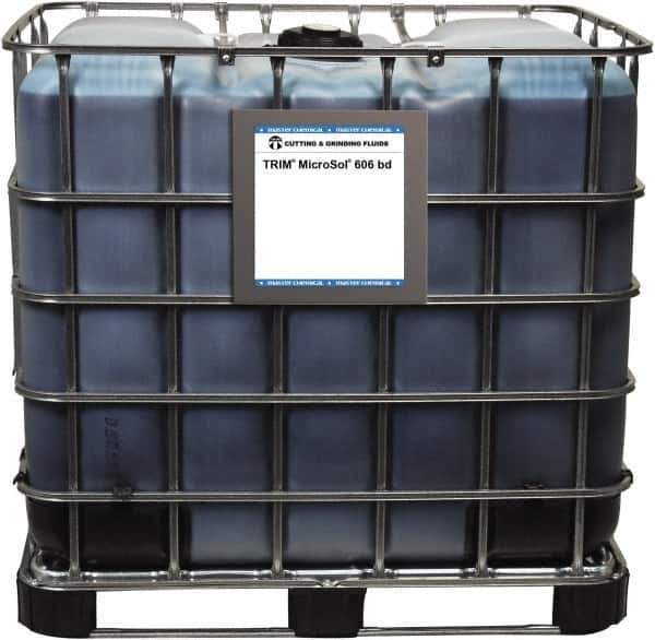 Master Fluid Solutions - Trim MicroSol 606 bd, 270 Gal Tote Cutting & Grinding Fluid - Semisynthetic - USA Tool & Supply