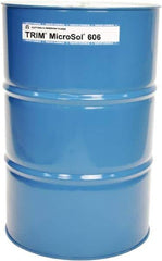 Master Fluid Solutions - Trim MicroSol 606, 54 Gal Drum Cutting & Grinding Fluid - Semisynthetic - USA Tool & Supply