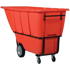 Vestil - 2,100 Lb Load Capacity, Polyethylene Tilt Truck - 32" Wide x 73" Long x 43" High - USA Tool & Supply