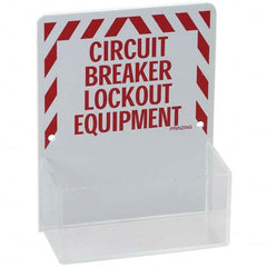 Brady - Empty Plastic Electrical Lockout Station - USA Tool & Supply