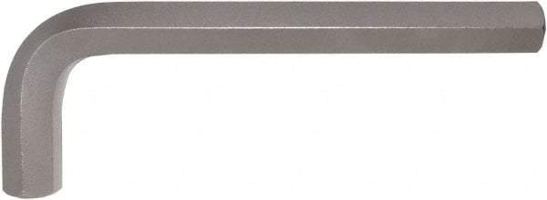 Paramount - 7/8" Hex, Short Arm, Hex Key - 8-13/64" OAL, Protanium High Torque Steel, Inch System of Measurement - USA Tool & Supply