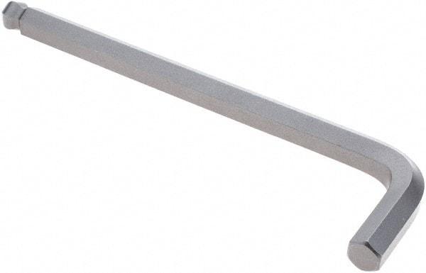 Paramount - 19mm Hex, Long Arm, Ball End Hex Key - 11-39/64" OAL, Protanium High Torque Steel, Metric System of Measurement - USA Tool & Supply