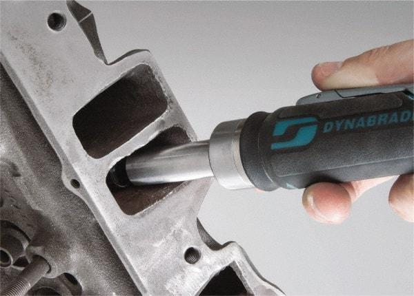 Dynabrade - 1/4" Collet, Straight Handle, Air Straight Die Grinder - 25,000 RPM, Rear Exhaust, 20 CFM, 0.4 hp, 90 psi, 1/4" Inlet - USA Tool & Supply
