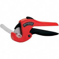 Rothenberger - 1" Pipe Capacity, Tube & Pipe Cutter - Cuts Plastic, PVC, CPVC, 8" OAL - USA Tool & Supply