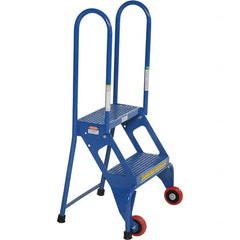 Vestil - 42-5/16" High 350 Lb Capacity 2 Step Foldup - USA Tool & Supply
