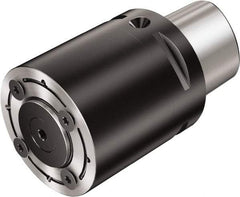 Sandvik Coromant - C6;Y31;Y31 System Size, Modular Tool Holding System Adapter - 70mm Projection, 63mm Body Diam, 4.3465" OAL - Exact Industrial Supply