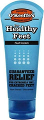 O'Keeffe's - 3 oz Moisturizing Foot Cream - Comes in Tube, Fragrance Free - USA Tool & Supply