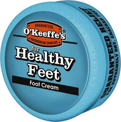 O'Keeffe's - 3.2 oz Moisturizing Foot Cream - Comes in Jar, Fragrance Free - USA Tool & Supply