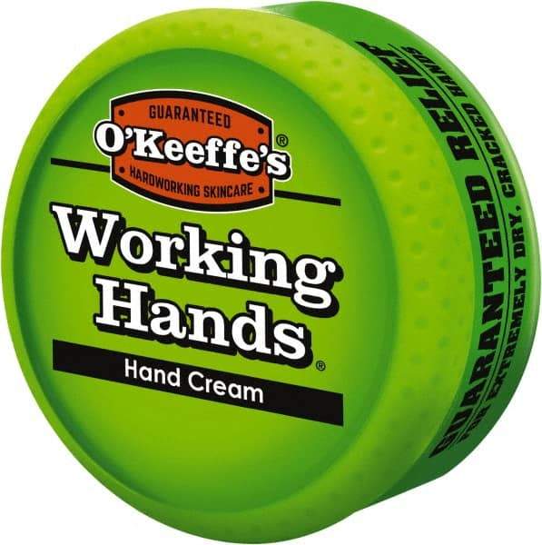 O'Keeffe's - 3.4 oz Moisturizing Hand Cream - Comes in Jar, Fragrance Free - USA Tool & Supply