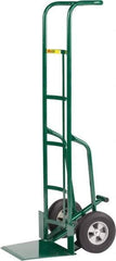 Little Giant - 800 Lb Capacity 60" OAH Hand Truck - Continuous Handle, Steel, Solid Rubber Wheels - USA Tool & Supply