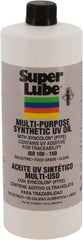 Synco Chemical - 1 Qt Bottle Oil with PTFE Direct Food Contact White Oil - Translucent, -45°F to 450°F, Food Grade - USA Tool & Supply