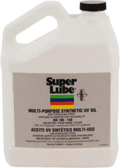 Synco Chemical - 1 Gal Bottle Oil with PTFE Direct Food Contact White Oil - Translucent, -45°F to 450°F, Food Grade - USA Tool & Supply