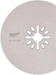 Milwaukee Tool - Rotary Blade - Use with Milwaukee Multi-Tool - USA Tool & Supply