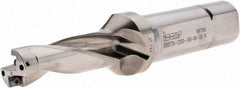 Iscar - 2.2" Max Drill Depth, 3xD, 47/64" Diam, Indexable Insert Drill - 1" Shank Diam, Straight Shank - USA Tool & Supply