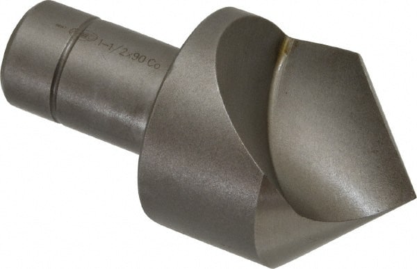 Keo - 1-1/2" Head Diam, 3/4" Shank Diam, 1 Flute 90° Cobalt Countersink - USA Tool & Supply