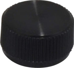 Made in USA - Knurled Plastic Thumb Screw - 5/16" OAL, 5/16" Head Diam x 11/64" Head Height - USA Tool & Supply