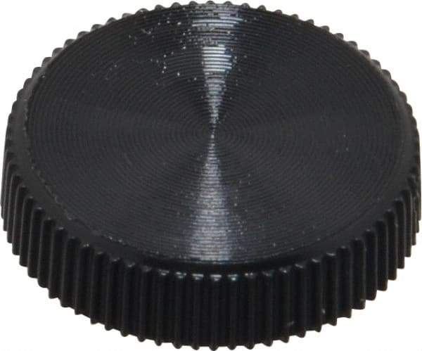 Made in USA - Knurled Plastic Thumb Screw - 5/8" OAL, 5/8" Head Diam x 1/4" Head Height - USA Tool & Supply