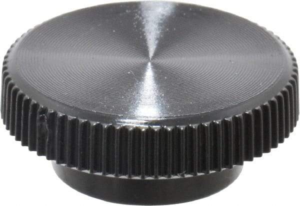 Made in USA - Knurled Plastic Thumb Screw - 3/4" OAL, 3/4" Head Diam x 5/16" Head Height - USA Tool & Supply