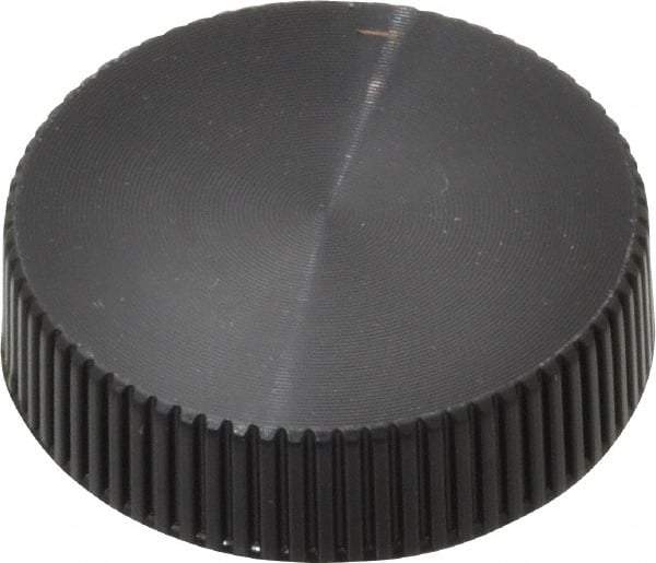 Made in USA - Knurled Plastic Thumb Screw - 1" OAL, 1" Head Diam x 21/64" Head Height - USA Tool & Supply