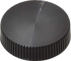 Made in USA - Knurled Plastic Thumb Screw - 1" OAL, 1" Head Diam x 21/64" Head Height - USA Tool & Supply