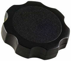 Made in USA - Rosette Plastic Thumb Screw - 1-1/2" OAL, 1-1/2" Head Diam x 15/32" Head Height - USA Tool & Supply