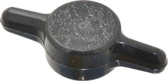 Made in USA - Tee Plastic Thumb Screw - 1" OAL, 1" Head Diam x 1/4" Head Height - USA Tool & Supply