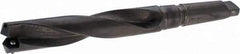 Allied Machine and Engineering - Series 3, 1-13/32 to 1-7/8" Diam, 4MT Taper Shank, Helical Flute Spade Drill - 6-1/2" Max Depth, 8-3/16" Body Length, 12-5/8" OAL, Standard Length, Through Coolant - USA Tool & Supply