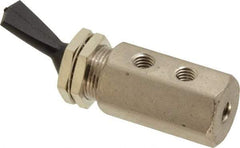 Specialty Mfr - 0.135 CV Rate Routing Valve - 150 Max psi, Detented Actuator - USA Tool & Supply