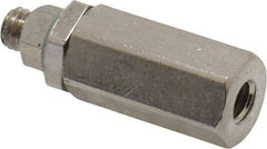 Specialty Mfr - 10-32 Female x Male Universal Check Valve - 0.06 CV Rate, 2.5 CFM, 150 Max psi - USA Tool & Supply