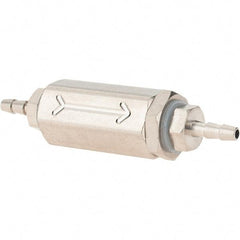 Specialty Mfr - 1/16" Barb x Barb Universal Check Valve - 0.03 CV Rate, 1.5 CFM, 150 Max psi - USA Tool & Supply