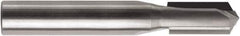 RobbJack - 12mm Diam, 12mm Shank Diam, 22mm Length of Cut, 2 Flute Drill Point End Straight Router Bit - 3" Overall Length, Right Hand Cut, Solid Carbide - USA Tool & Supply