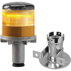 TAPCO - Strobe & Flashing Lights Light Type: Strobe Lens Color: Amber - USA Tool & Supply