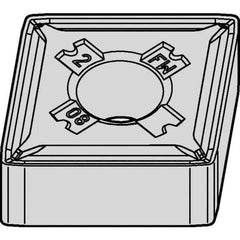 Kennametal - CNMG431 FW Grade KCP10B Carbide Turning Insert - TiOCN Finish, 80° Diamond, 1/2" Inscr Circle, 3/16" Thick, 1/64" Corner Radius - USA Tool & Supply
