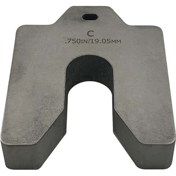 Maudlin Products - Metal Shim Stock Type: Slotted Shim Material: Stainless Steel - USA Tool & Supply