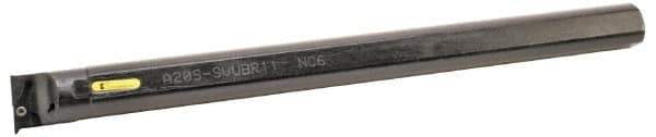 Kennametal - 32mm Min Bore Diam, 300mm OAL, 63/64" Shank Diam, A-SVUB Indexable Boring Bar - VB.. Insert, Screw Holding Method - USA Tool & Supply