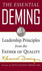 McGraw-Hill - ESSENTIAL DEMING Handbook, 1st Edition - by W. Edwards Deming, Edited by Joyce Orsini & Diana Deming Cahill, McGraw-Hill, 2012 - USA Tool & Supply