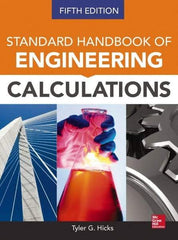 McGraw-Hill - STANDARD HANDBOOK OF ENGINEERING CALCULATIONS - by Tyler Hicks, McGraw-Hill, 2014 - USA Tool & Supply