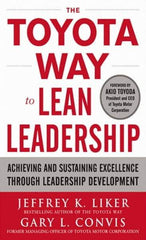 McGraw-Hill - TOYOTA WAY TO LEAN LEADERSHIP Handbook, 1st Edition - by Jeffrey Liker & Gary L. Convis, McGraw-Hill, 2011 - USA Tool & Supply