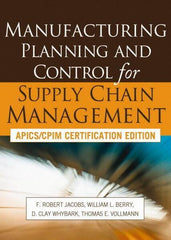 McGraw-Hill - MANUFACTURING PLANNING AND CONTROL FOR SUPPLY CHAIN MANAGEMENT Handbook, 1st Edition - by F. Robert Jacobs, D. Clay Whybark, William Berry & Thomas Vollmann, McGraw-Hill, 2011 - USA Tool & Supply