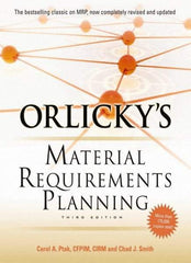 McGraw-Hill - ORLICKYS MATERIAL REQUIREMENTS PLANNING Handbook, 3rd Edition - by Carol Ptak & Chad Smith, McGraw-Hill, 2011 - USA Tool & Supply