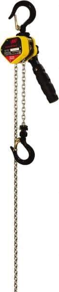 Ingersoll-Rand - 1,650 Lb Lifting Capacity, 10' Lift Height, Mini-Ratchet Lever Hoist - Made from Chain, 65 Lb Avg Pull to Lift Rated Load, 1 Chain - USA Tool & Supply